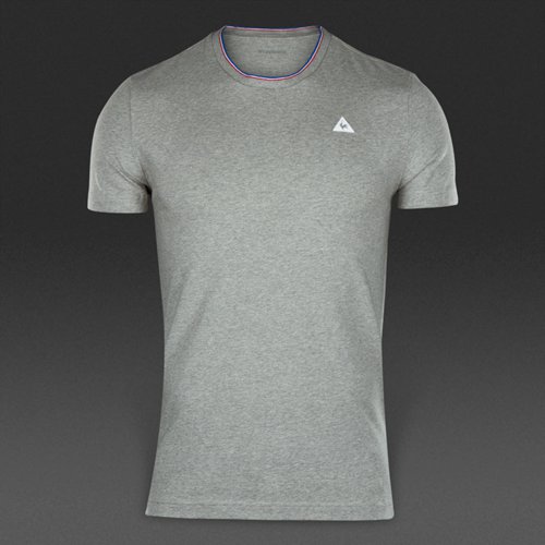 Le Coq Sportif Anglin SS T-Shirt Light Heather Grey for Men